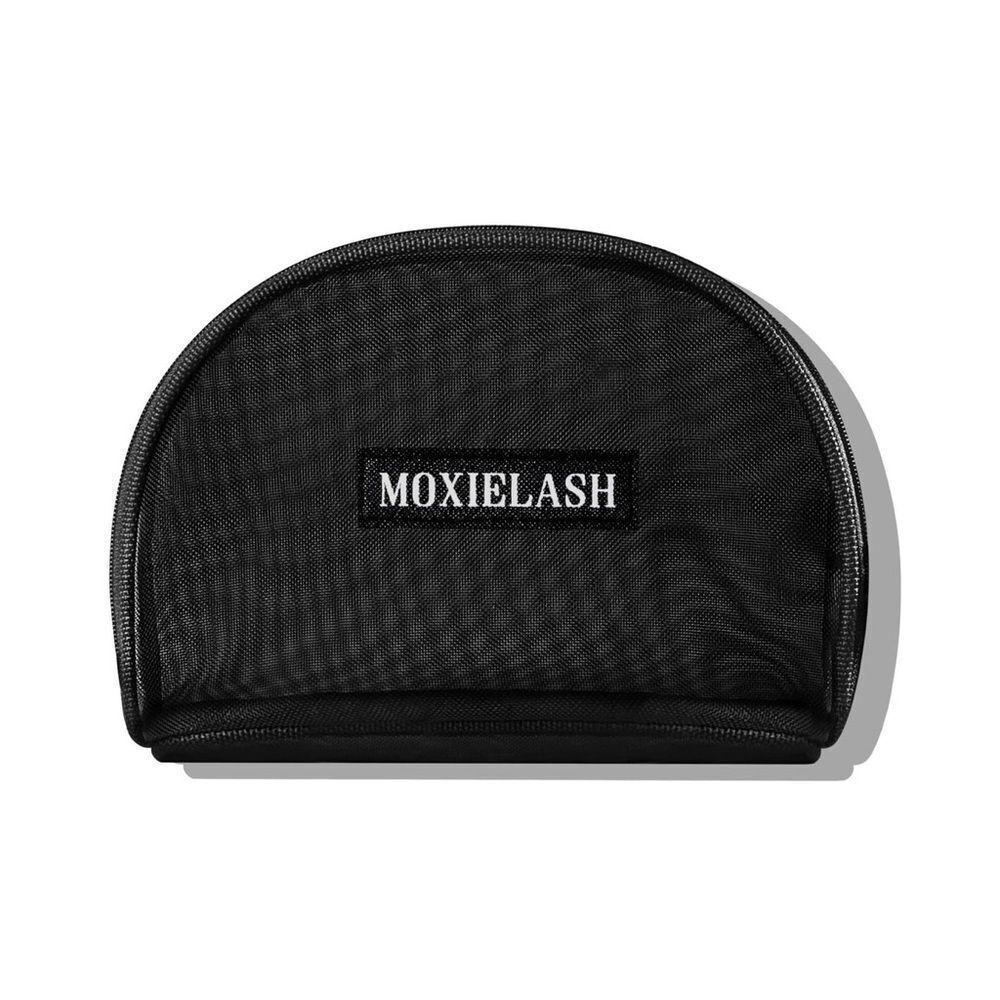 Moxie Lash Mesh Zippered Cosmetics Bag